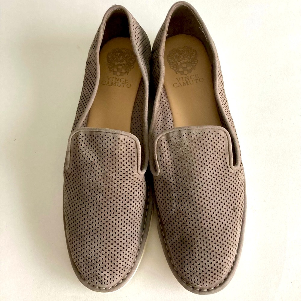 Vince Camuto Grey Suede Sneakers size 8
